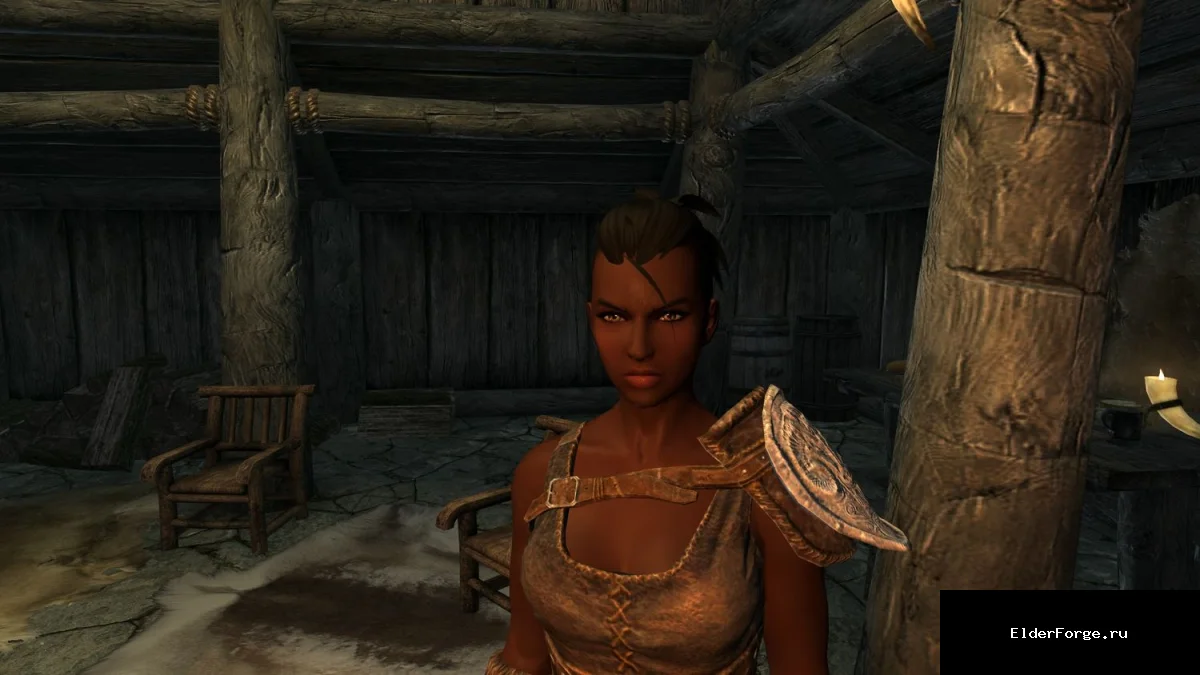 Обложка мода: Пресет редгардской девушки для Skyrim LE – быстрый стиль и полная совместимость