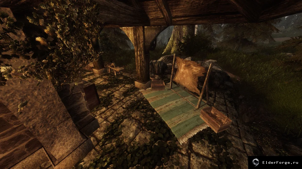 Обложка мода: Прибежище учёного — укрытие для магов, Skyrim LE
