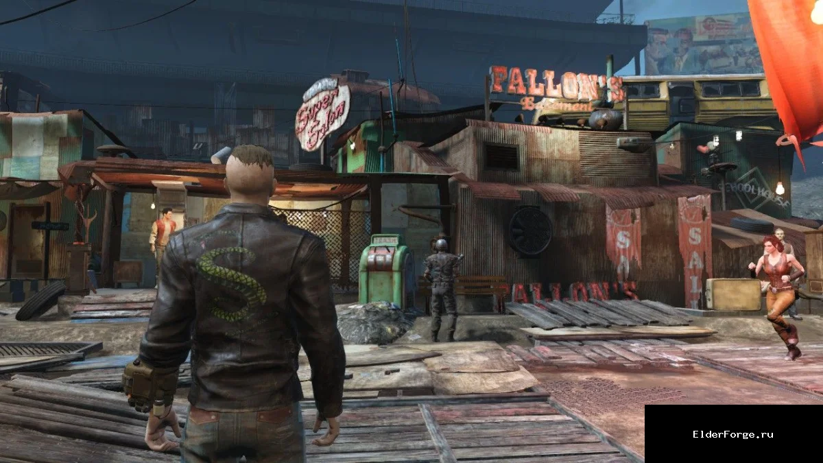 Обложка мода: Прикид «Туннельные змеи» – костюм из Fallout 3 для Fallout 4
