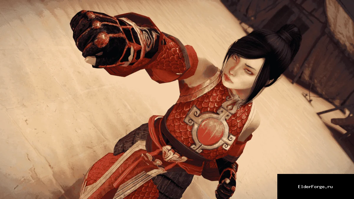Обложка мода: Princess Azula — новый спутник из «Аватар: Легенда об Аанге» для Skyrim LE