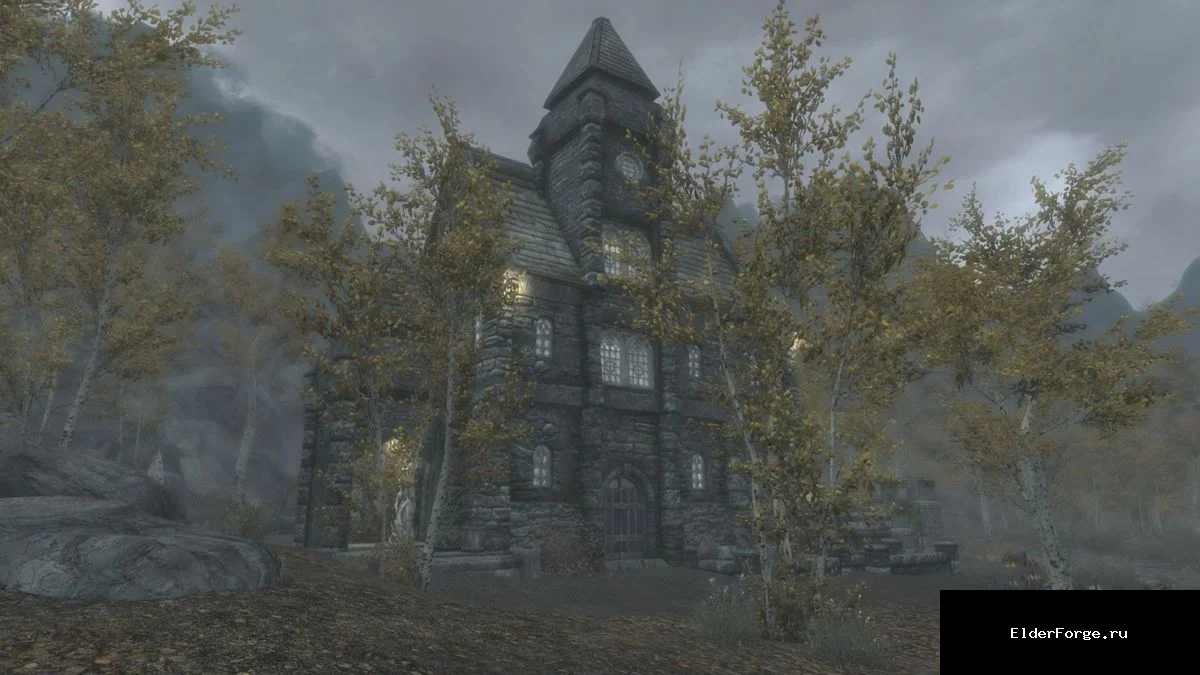 Обложка мода: Приозёрное поместье в Рифтене LE — Lakeside Riften Manor у южных ворот