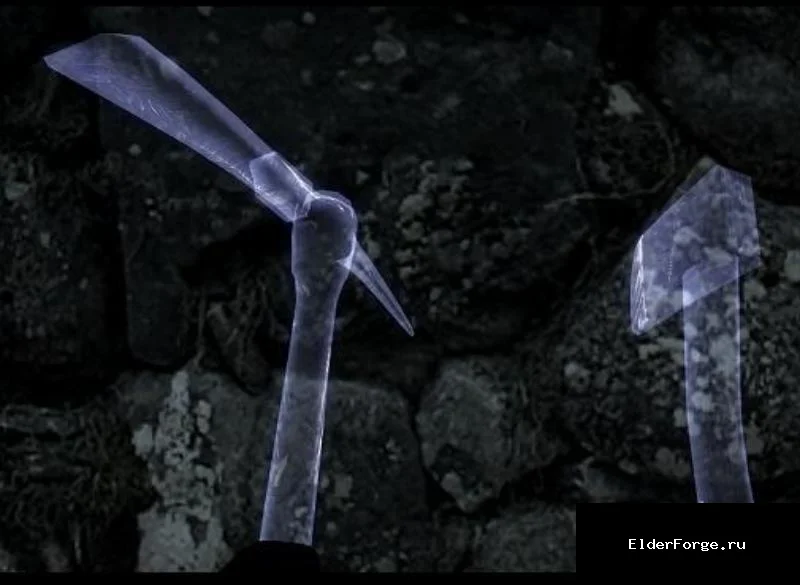 Обложка мода: Призванные инструменты LE — заклинания призыва колуна и кирки для Skyrim LE