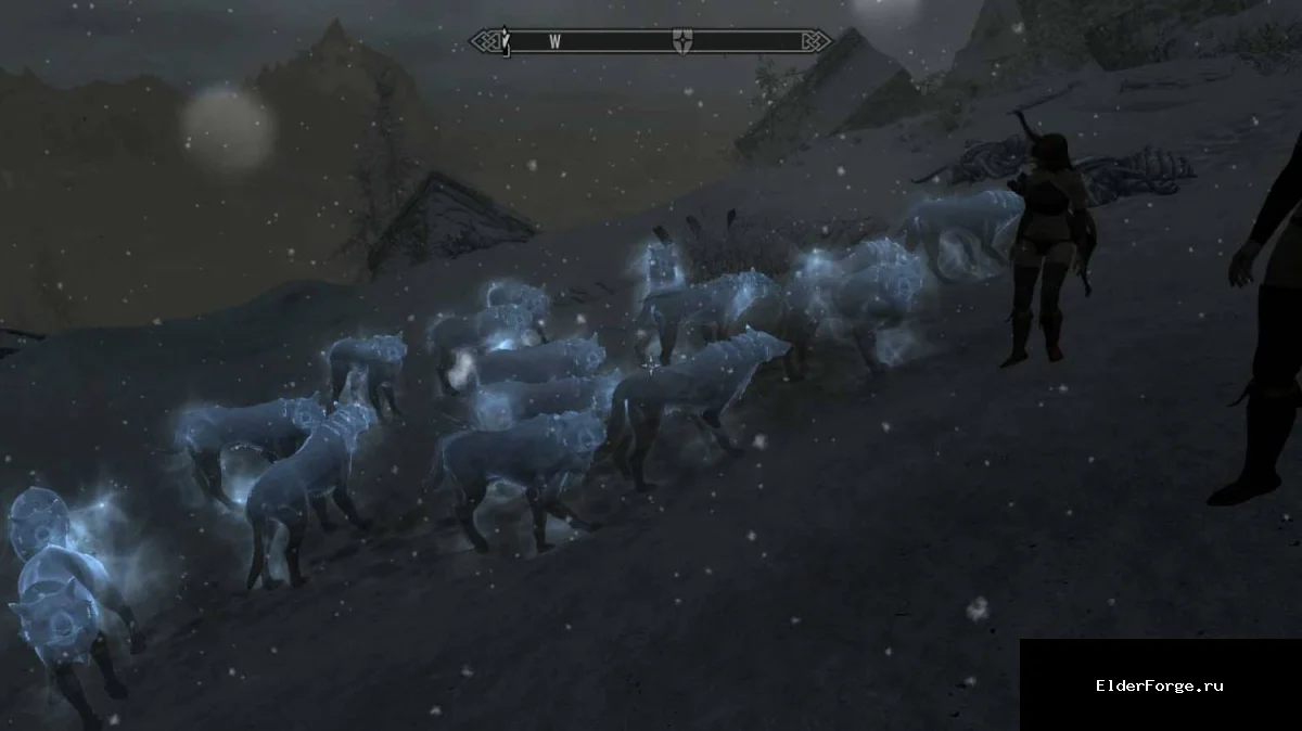 Обложка мода: Призыв существ без ограничения — бесконечный помощник в Skyrim LE