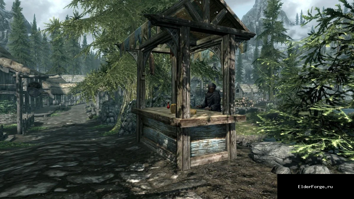 Обложка мода: Продавцы камней душ – новые торговцы в Skyrim Legendary Edition