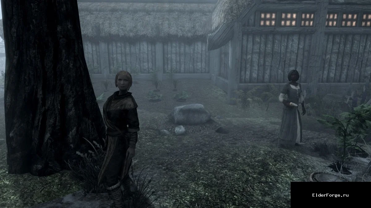 Обложка мода: Продавцы Ривервуда — новые торговцы и целитель в Riverwood для Skyrim LE