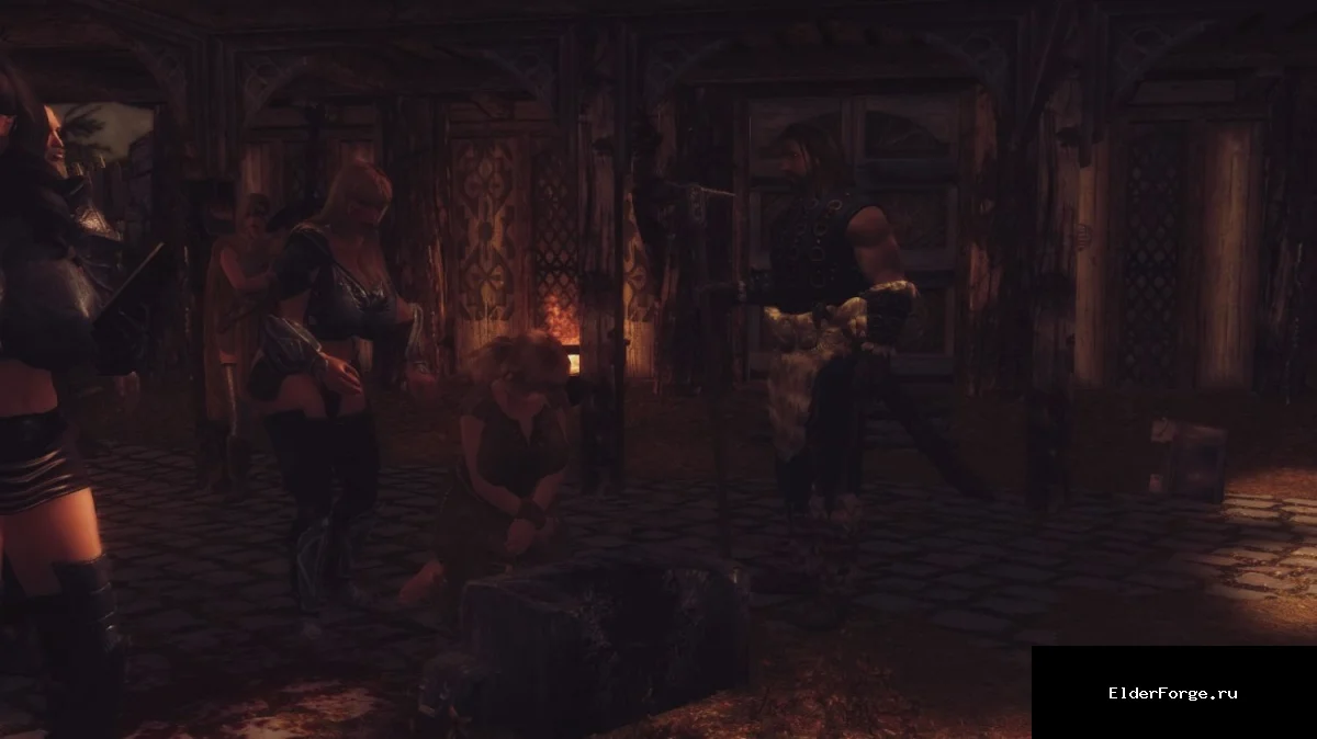Обложка мода: Публичные казни в Вайтране — уникальный геймплей для Skyrim LE
