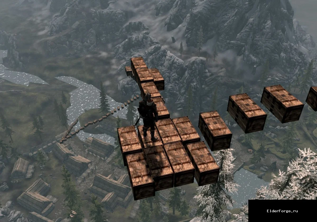 Обложка мода: Путь на верх – экстремальный квест с орочьим доспехом для Skyrim LE