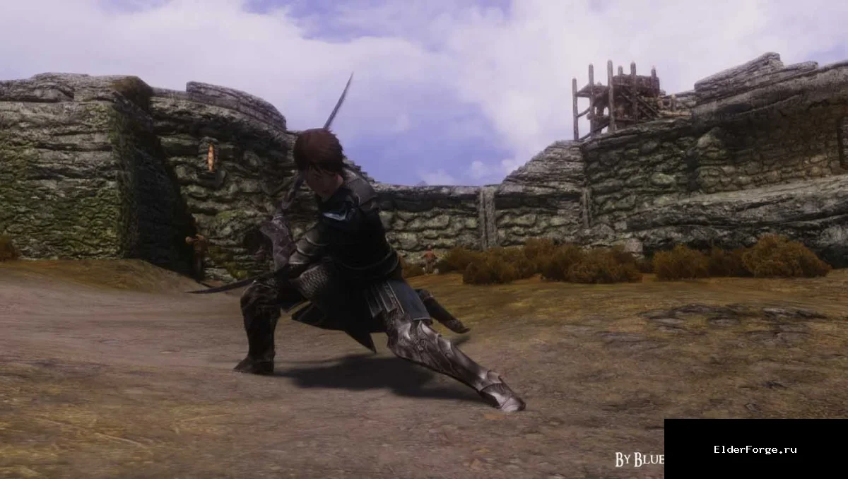 Обложка мода: Px79 – новая анимация двойного оружия для Skyrim Legendary Edition