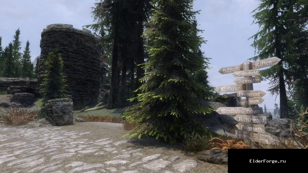 Обложка мода: RAB Fast Travel Costs – Атмосферные расходы на быстрое путешествие (Skyrim SE)