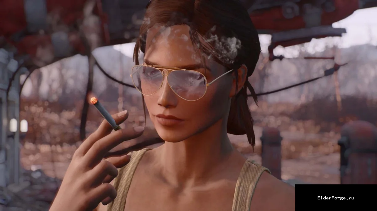Обложка мода: Rad‑Ban – набор стильных очков для персонажей Fallout 4