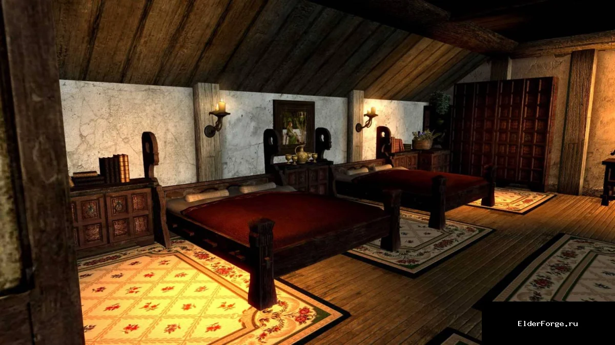 Обложка мода: Ранчо для героя в Skyrim LE – просторный дом от gentester
