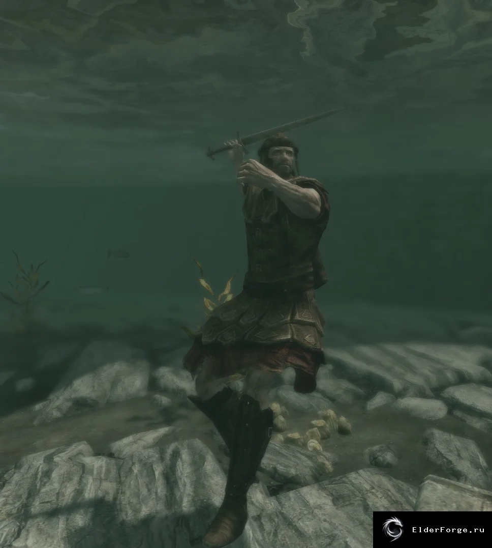 Обложка мода: Мод поведения и анимаций персонажей для Skyrim LE — новые возможности