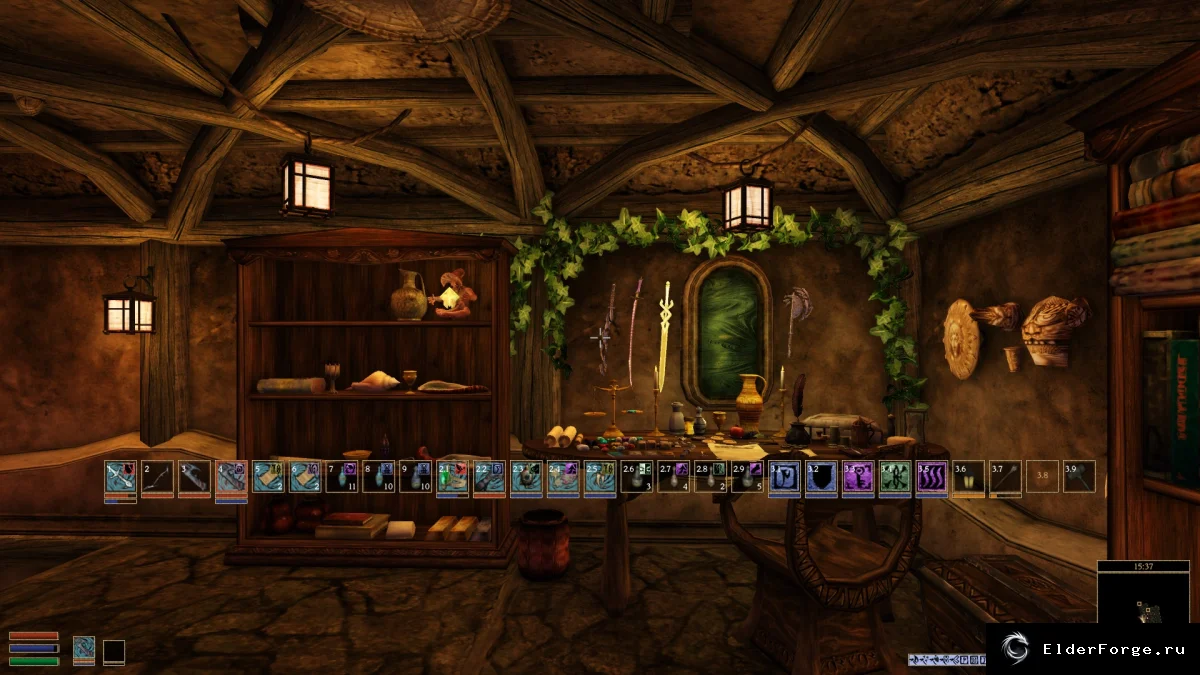 Обложка мода: Расширенная панель быстрых клавиш для Morrowind