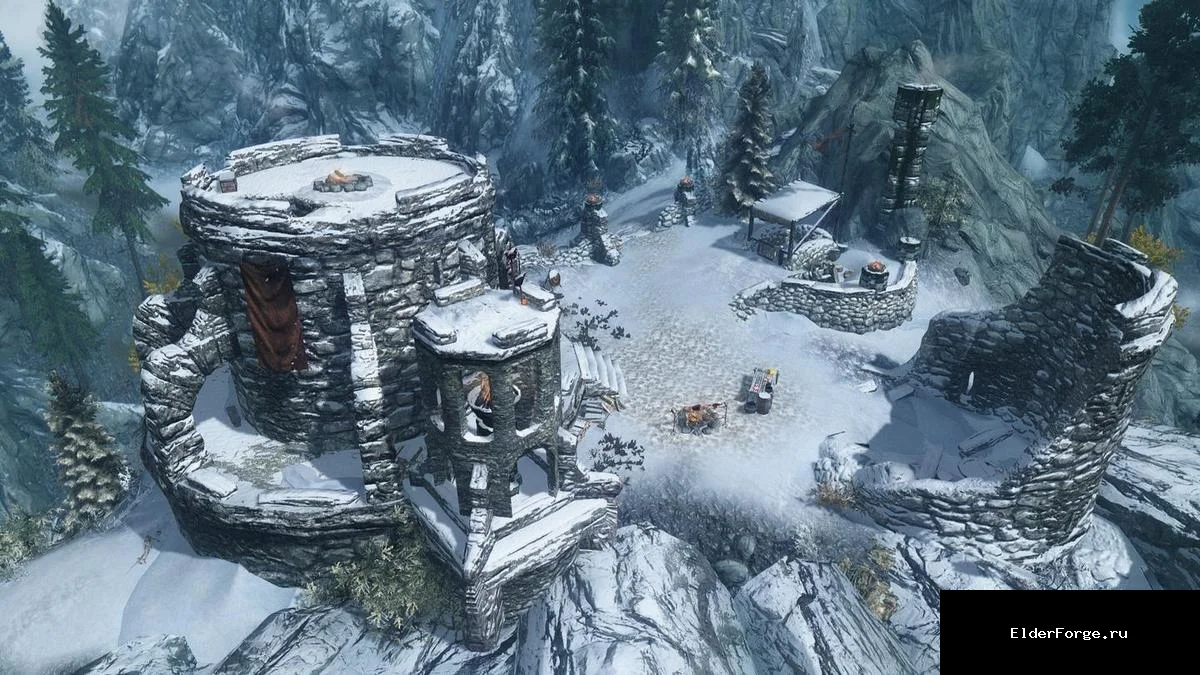 Обложка мода: Расширенный Сигнальный маяк Стендарра для Skyrim SE – новые подземелья и постройки