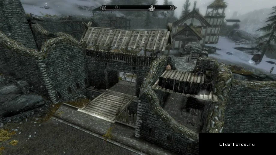 Обложка мода: Расширенный Хельярхен-холл LE — Hearthfire Fortified Heljarchen Hall v1.1