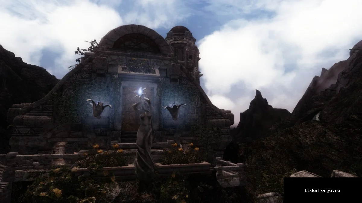Обложка мода: Рассвет Маркарта — улучшенный город в Skyrim Legendary Edition