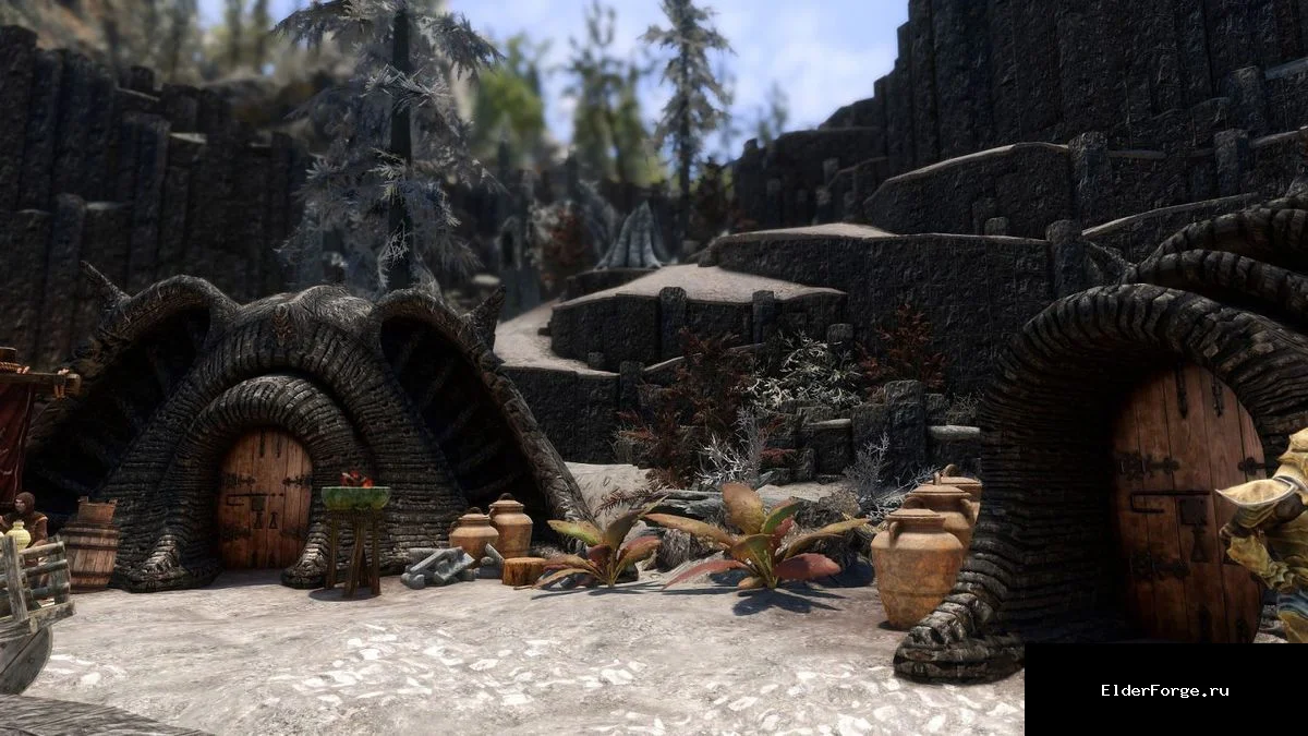 Обложка мода: Raven Rock HD – полная ретекстура для Skyrim SE и AE от CleverCharff