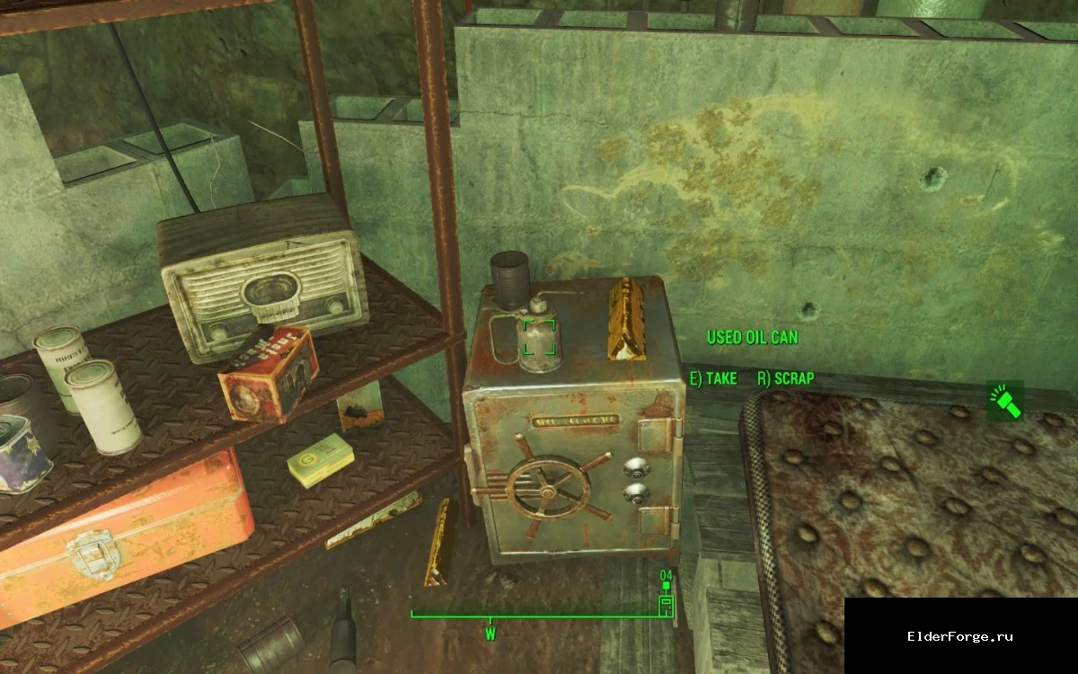 Обложка мода: Разбор хлама в Fallout 4: мгновенный разбор предметов