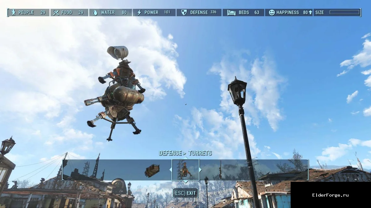 Обложка мода: Размещайте мастерские в любой точке мира Fallout 4