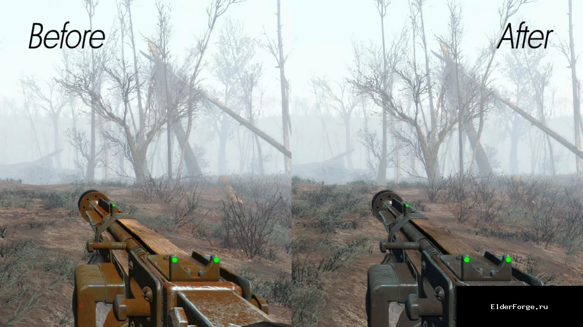 Обложка мода: Realistic Handmade Pipe Weapons — реалистичные крафтовые огнестрельные в Fallout 4