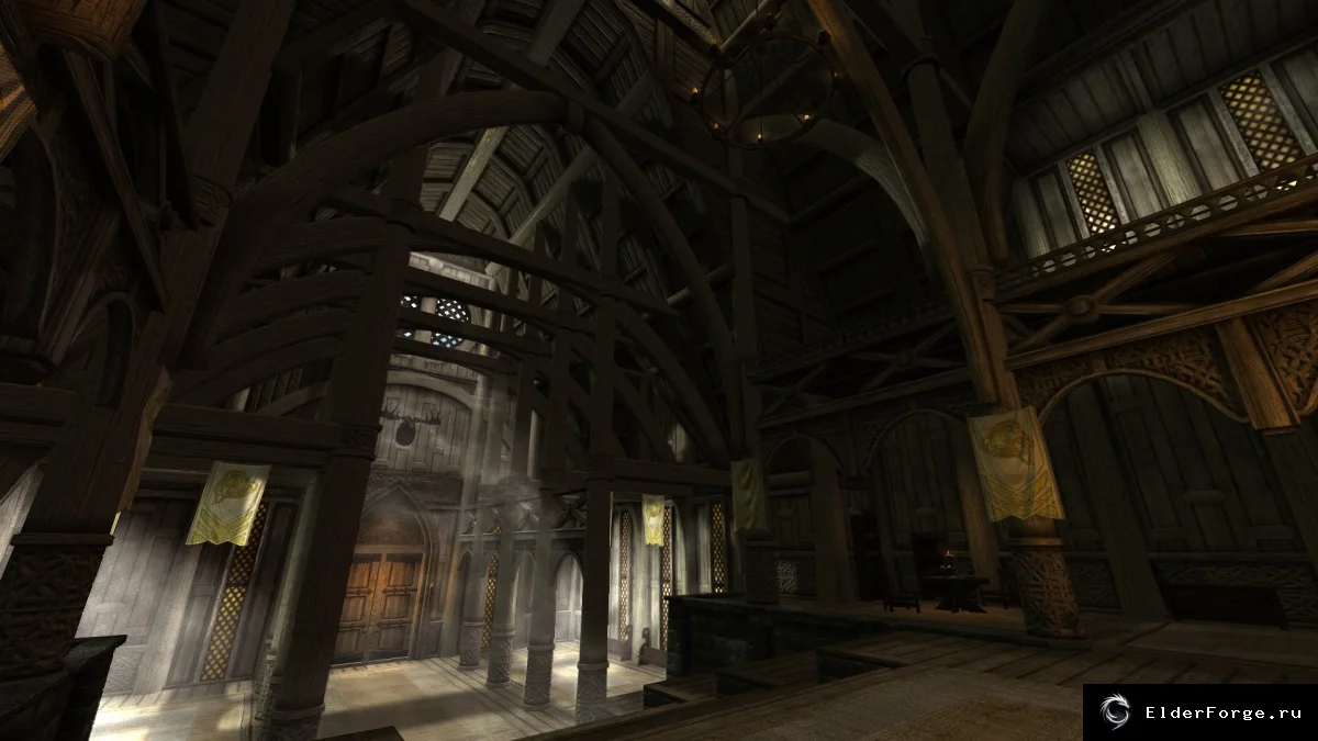 Обложка мода: Realistic Lighting Overhaul 5.0.3 — реалистичное освещение Skyrim LE