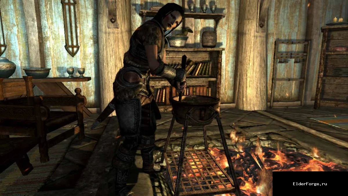 Обложка мода: Realistic Lydia Behavior – улучшенный AI компаньона в Skyrim Legendary Edition