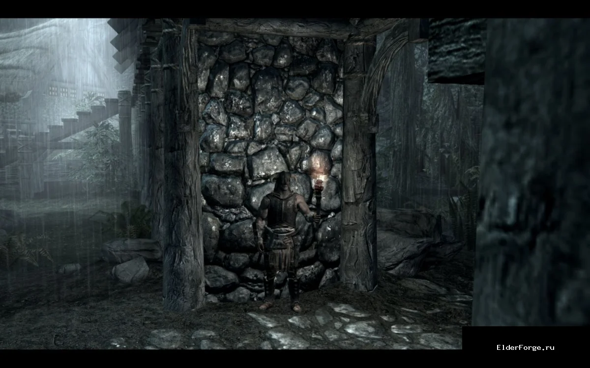Обложка мода: Realistic Shelters – реалистичные укрытия для Skyrim Legendary Edition