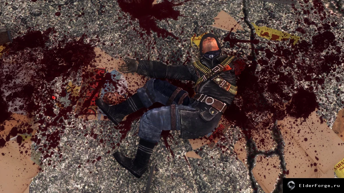 Обложка мода: Реалистичные брызги крови из Black Ops: Cold War для FNV