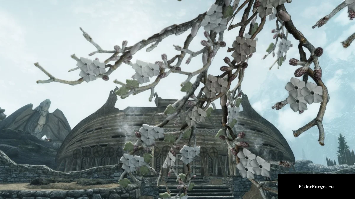 Обложка мода: Реалистичные HD‑текстуры Златолиста для Skyrim Legendary Edition