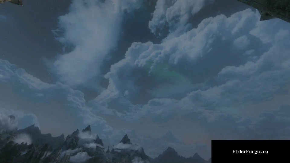 Обложка мода: Реалистичные облака LE / Realistic Clouds