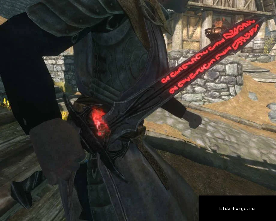 Обложка мода: Red Eagle's Bane LE — Проклятье Красного Орла для Skyrim LE