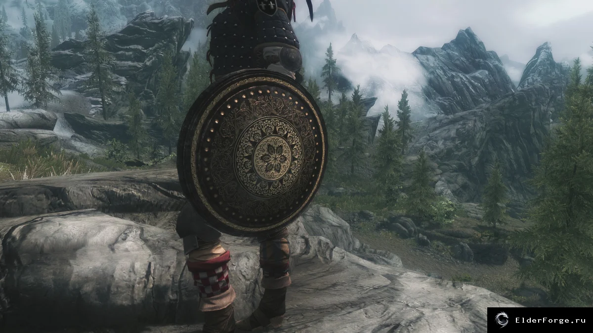 Обложка мода: Редгардские щиты – новые 6 щитов для Skyrim LE