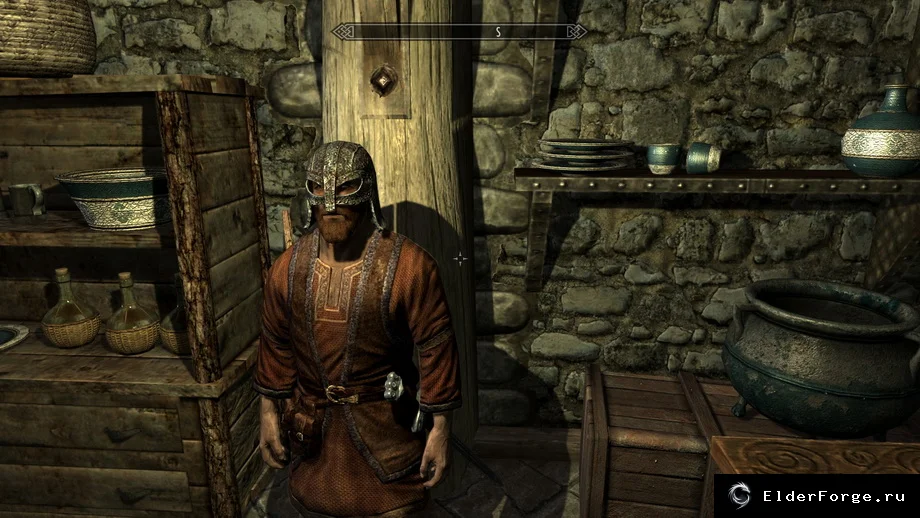 Обложка мода: Рейдерский шлем v4 — новый шлем для Skyrim Legendary Edition