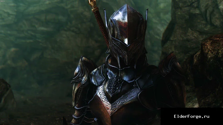 Обложка мода: Reinforced Ebony Armor — Усиленная Эбонитовая Броня LE