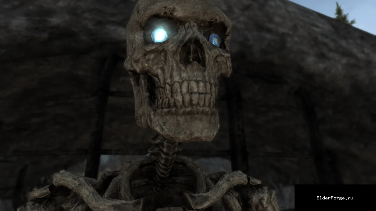 Обложка мода: Remiros' Skeletons HD – высококачественные скелеты для Skyrim SE/AE