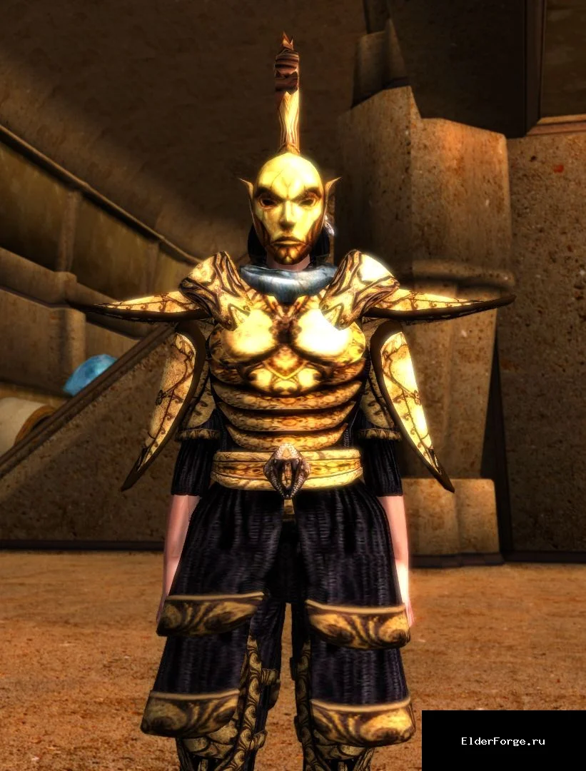 Обложка мода: Ремоделинг индорильской брони для Morrowind – новые модели и поножи