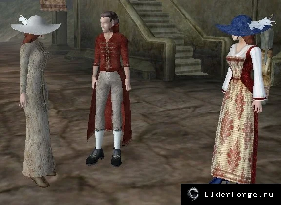 Обложка мода: Renaissance Clothing от Dragan – стильные наряды эпохи Возрождения для Morrowind