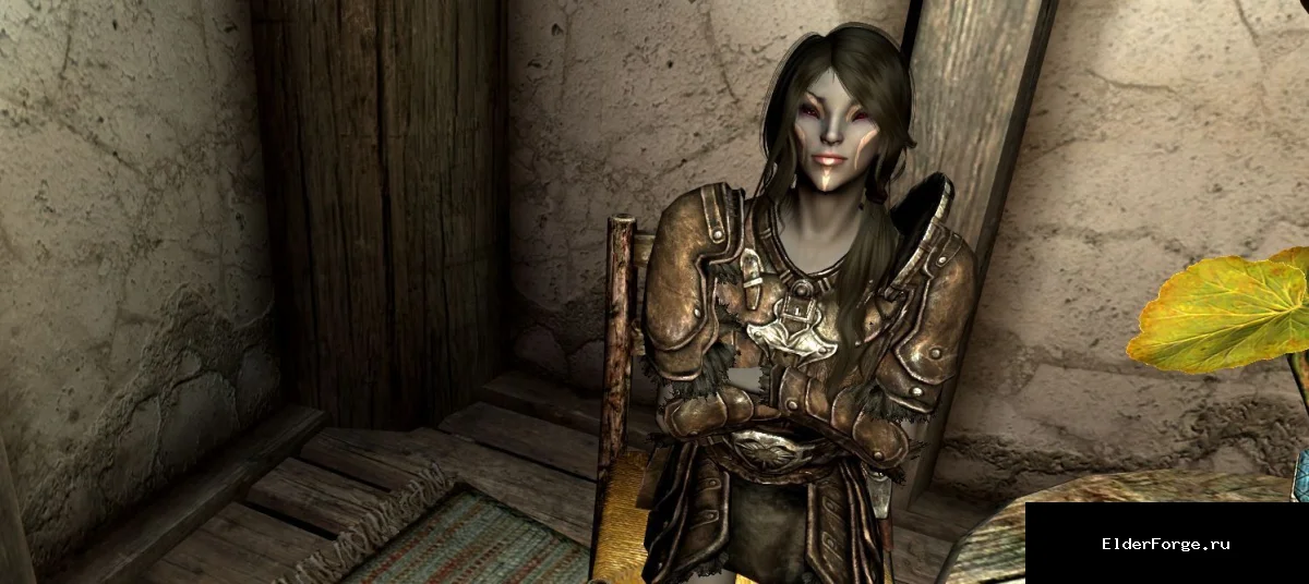 Обложка мода: Реплейсер Дженассы для Skyrim LE – новая прическа и лицо NPC