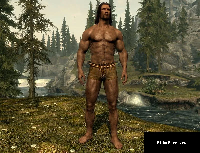 Обложка мода: Реплейсер мужских набедренных повязок – новые штаны для Skyrim Legendary Edition