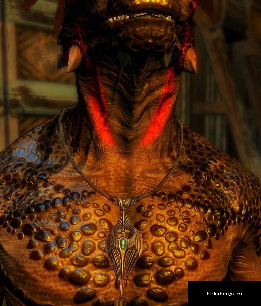 Обложка мода: Ретекстур амулетов Девяти для Skyrim Legendary Edition – яркие и детализированные аксессуары