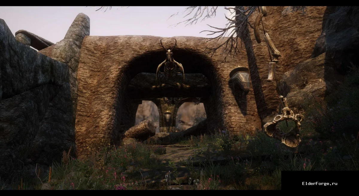 Обложка мода: Ретекстур нордских руин для Skyrim LE – новые 2K текстуры и улучшенные меши