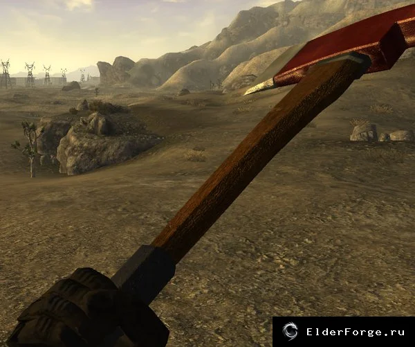 Обложка мода: Ретекстур пожарного топора для Fallout: New Vegas