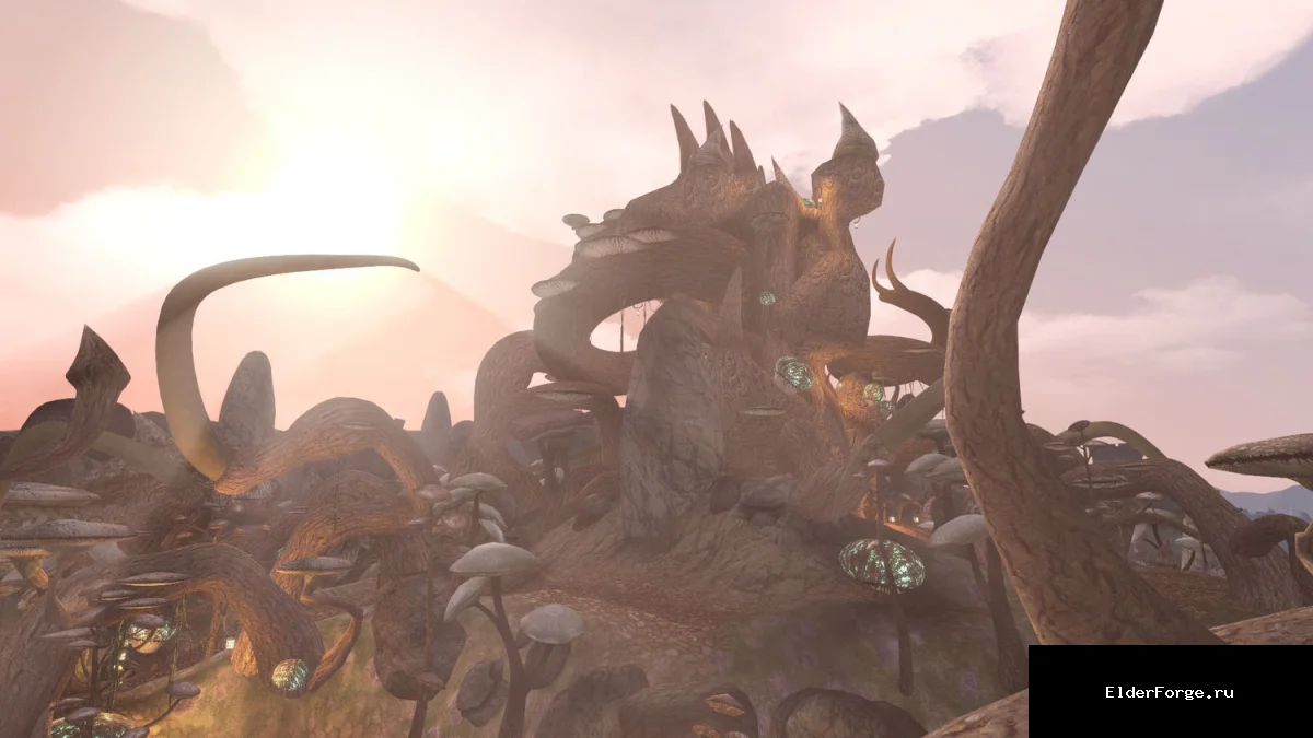 Обложка мода: Ретекстур Телваннийской архитектуры для Morrowind – улучшенные 1K и 2K текстуры