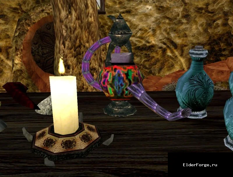 Обложка мода: Ретекстур трубки скуума – яркие цвета для Morrowind