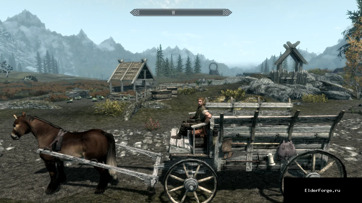 Обложка мода: Ретекстур всех телег в Skyrim Legendary Edition – улучшенные модели и текстуры