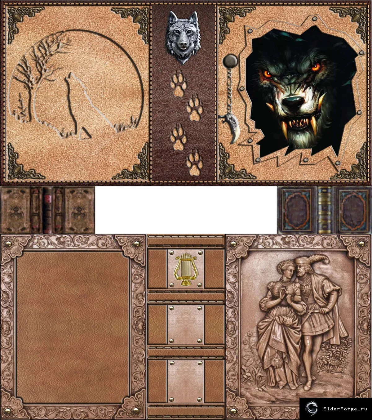 Обложка мода: Ретекстурирование книжных обложек и разворотов в Morrowind