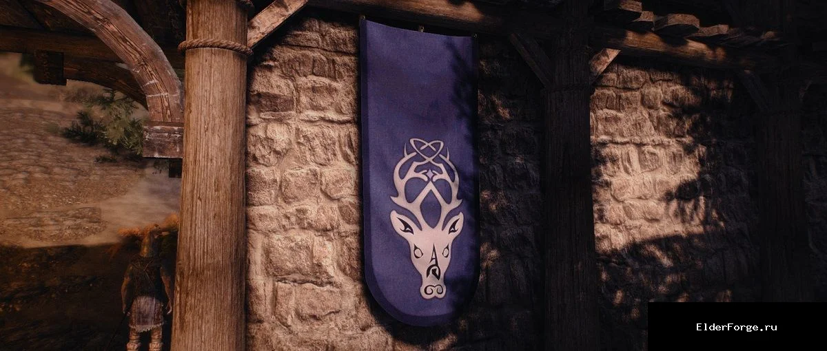 Обложка мода: Ретекстурированные флаги для Skyrim Legendary Edition – HD 2K/4K