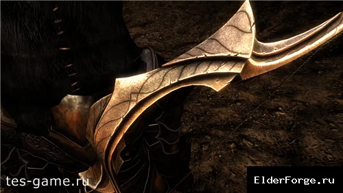 Обложка мода: Ретекстурированный лук Ауриэля для Skyrim Legendary Edition – улучшенный внешний вид