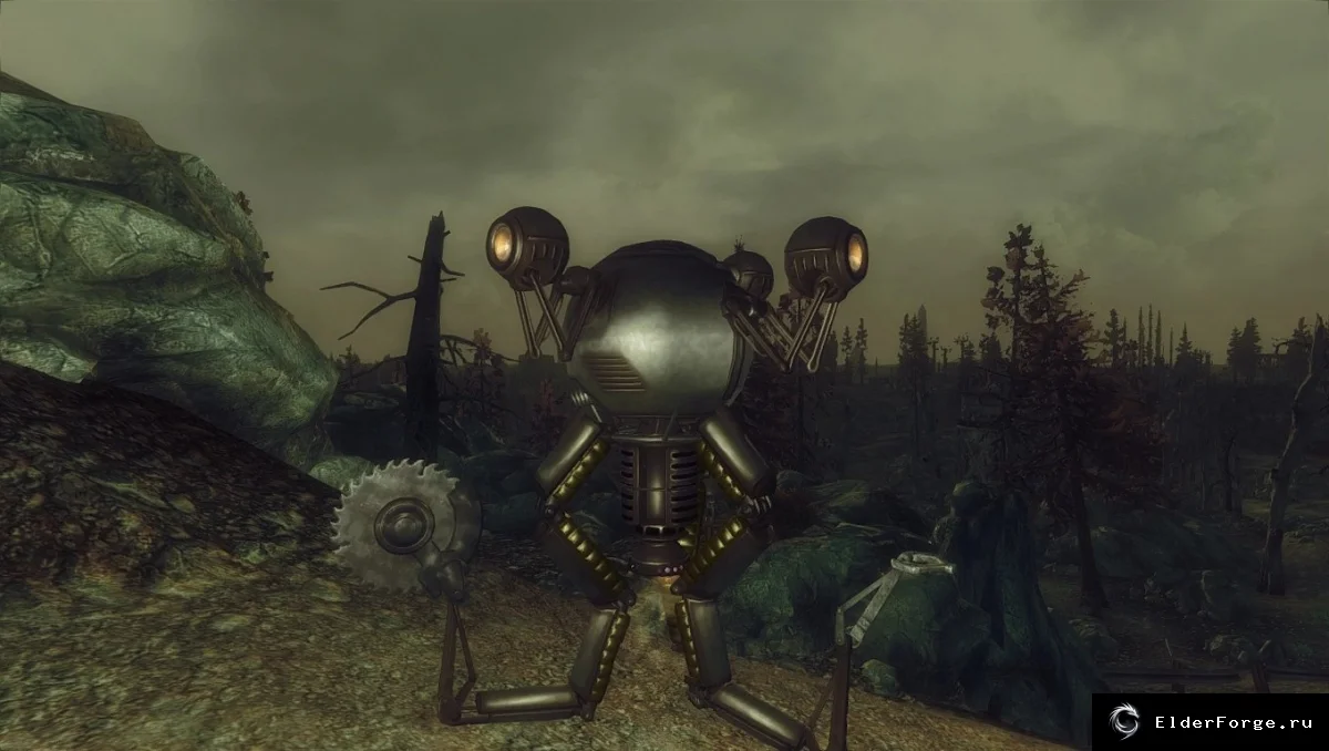 Обложка мода: Ретекстуры роботов для Fallout: New Vegas от id2301