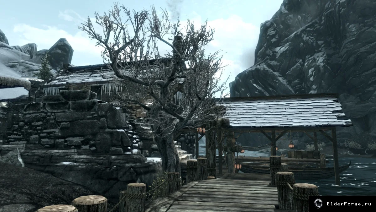 Обложка мода: Резиденция Валкойнен — уютный дом тана Винтерхолда для Skyrim LE